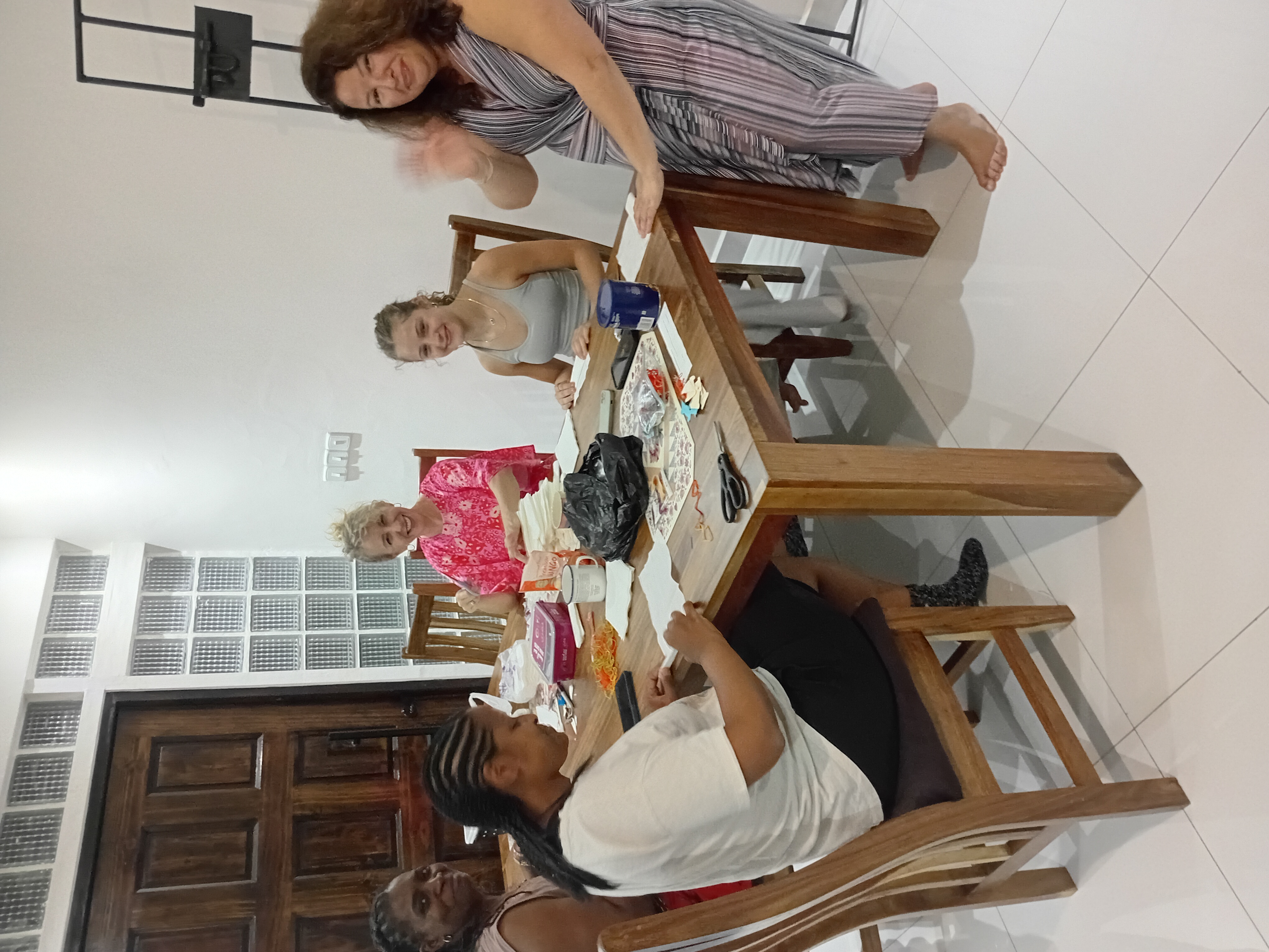 Medical Mission of Hope to Zambia team member caring for patient